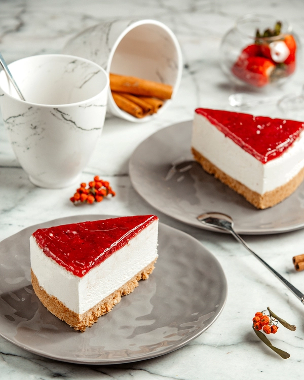 deliciosos pasteles sin hornear