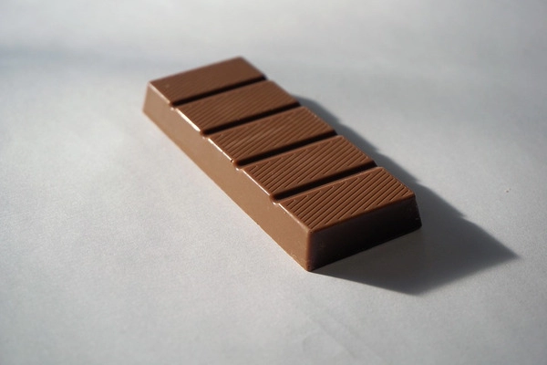 cómo partir el chocolate en trozos más pequeños
