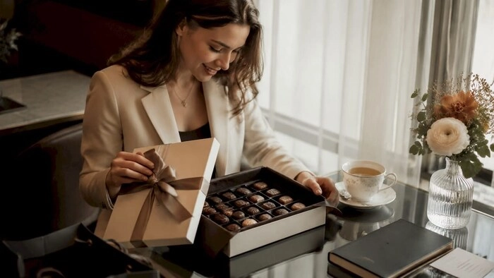por qué el chocolate en las cajas de regalo tiene tanto éxito