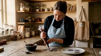 cómo hacer decoraciones de chocolate en casa