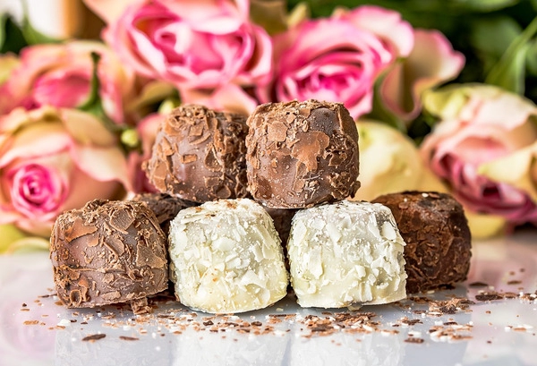 bombonera de chocolate
