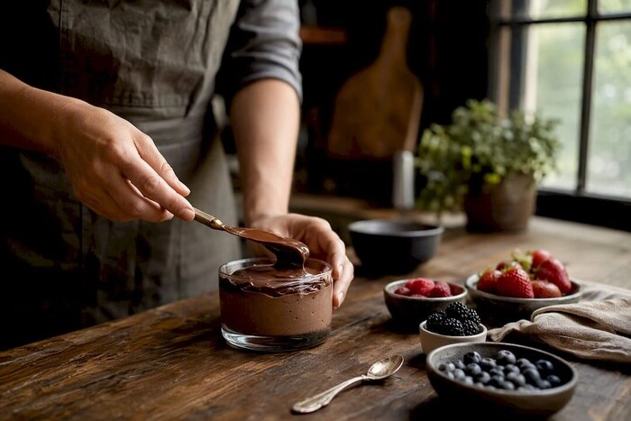 crema de chocolate para untar en el postre: ideas rápidas que funcionan