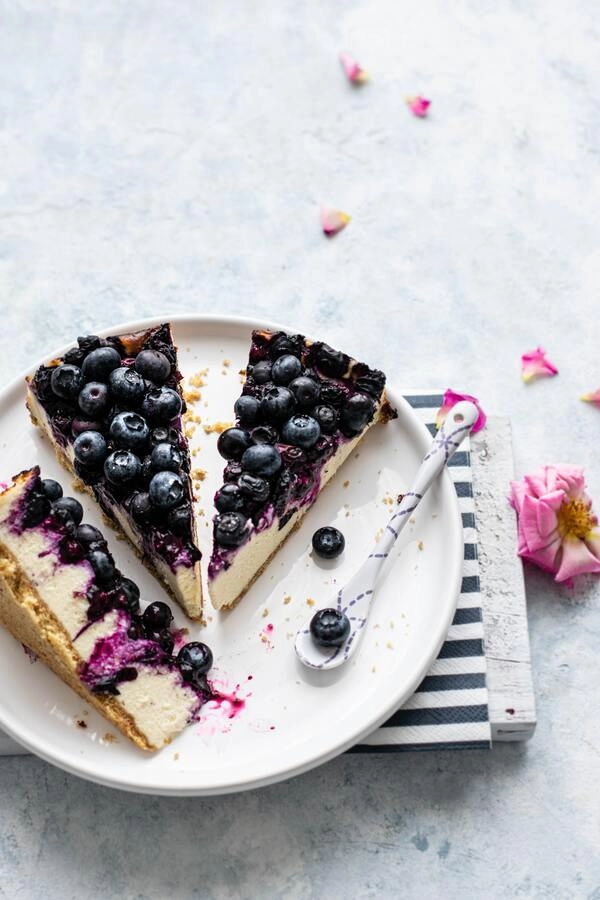 tarta de queso perfectamente preparada