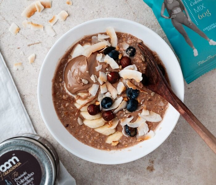 tu desayuno saludable más sabroso: copos de avena bam