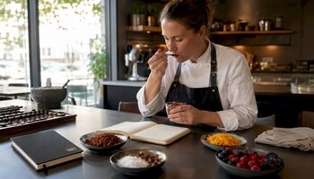 cómo los perfiles de sabor determinan el equilibrio y la creatividad de los postres