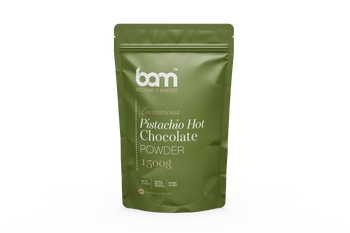 Chocolate caliente con pistacho, 1500 g