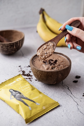 Desayuno FIT, Chocolate y plátano, 20 unid.