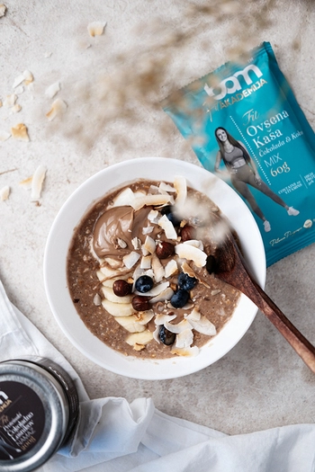 FIT Breakfast, Chocolate y coco, 18 pcs