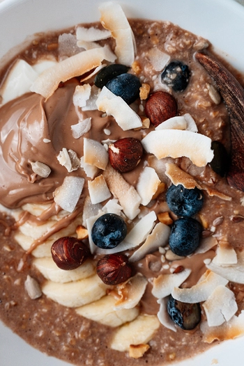 FIT Breakfast, Chocolate y coco, 18 pcs