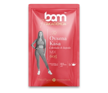 Avena, Chocolate y fresa, 60 g