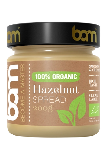 Pasta de avellanas 100% Bio - 200g
