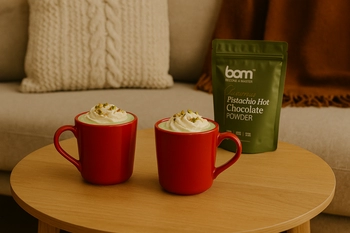 Chocolate caliente con pistacho, 220 g