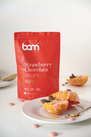Chocolate con fresas, 250 g