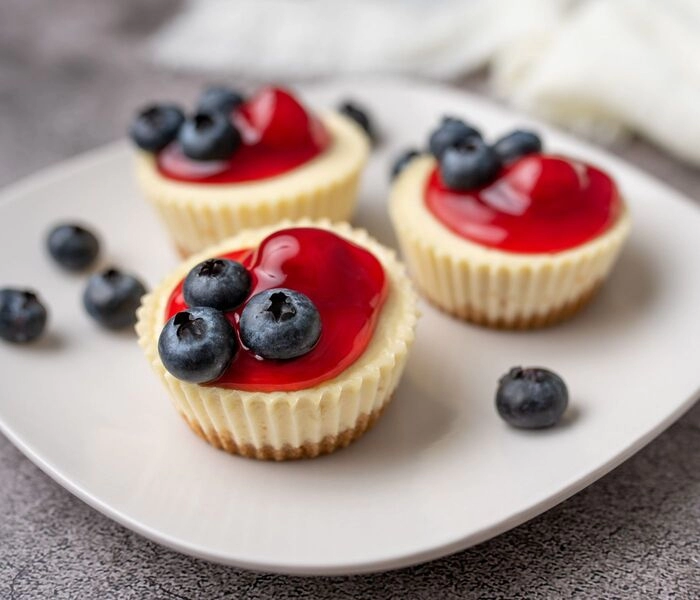 mini tartas de queso