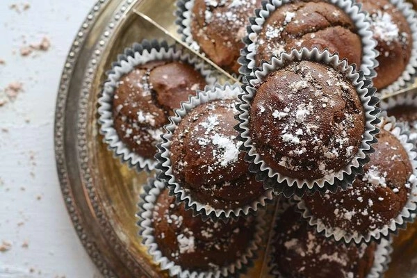 magdalenas de chocolate con leche de soja