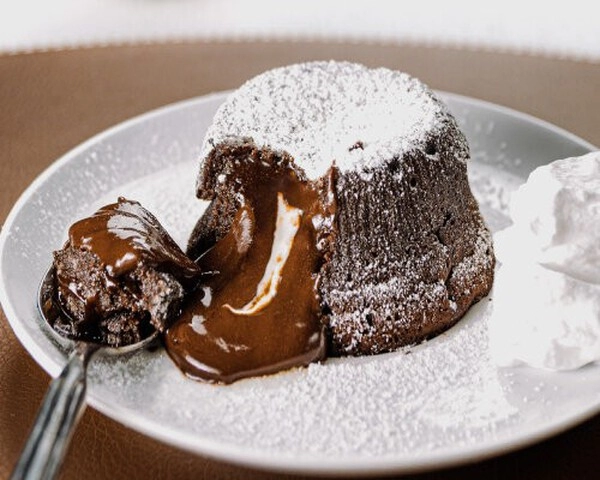 receta de soufflé de chocolate