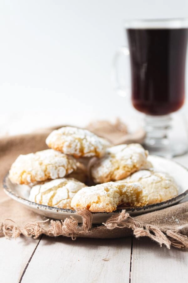 galletas crujientes de limón