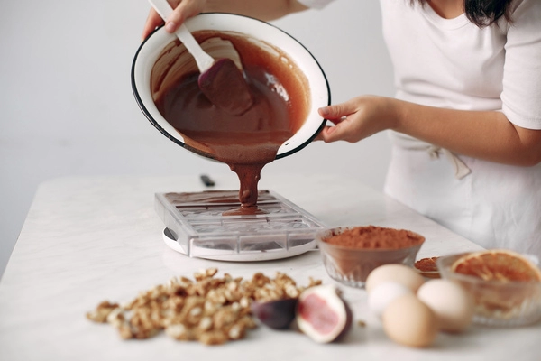 crema de chocolate para tarta