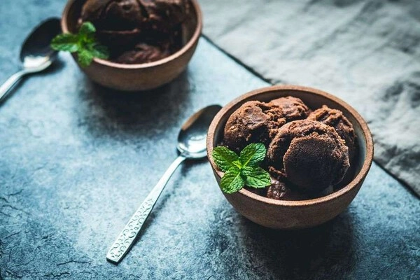 sorbete de chocolate