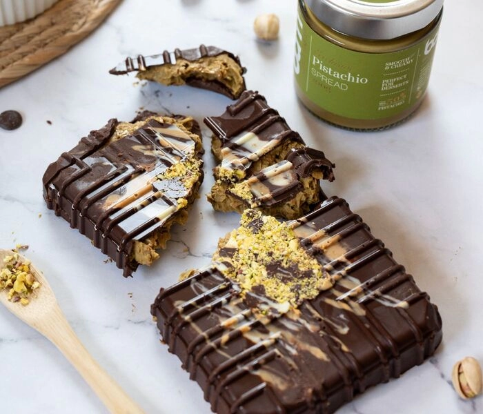 viral dubai chocolate con pistacho