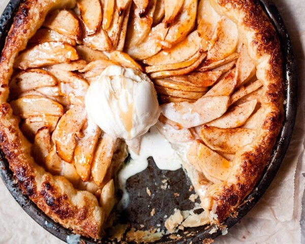 tarta de manzana
