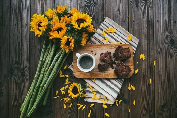 brownies de chocolate