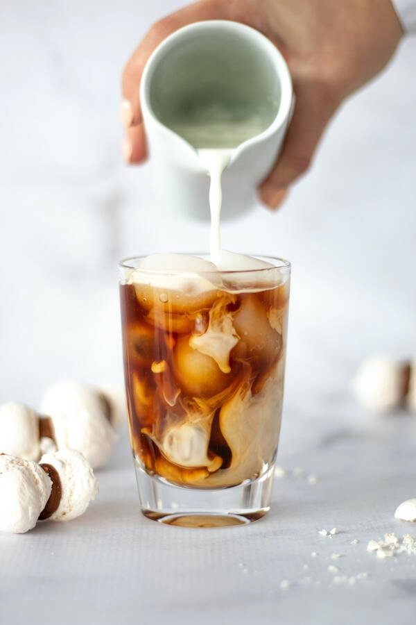 mousse de chocolate affogato