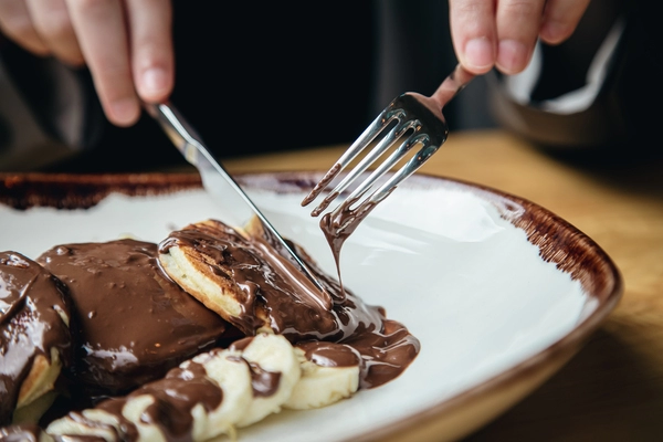 crema de chocolate vegana