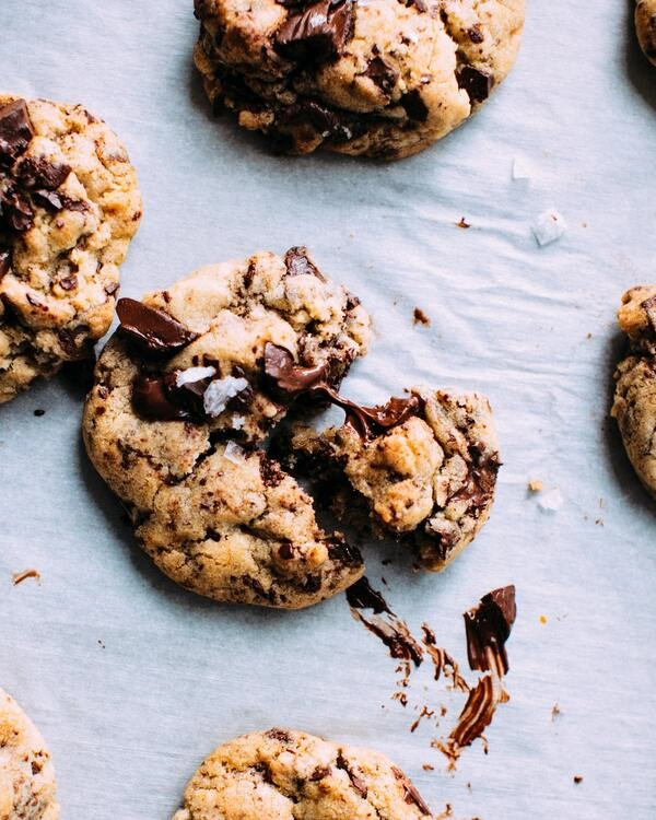 galletas de doble chocolate americano