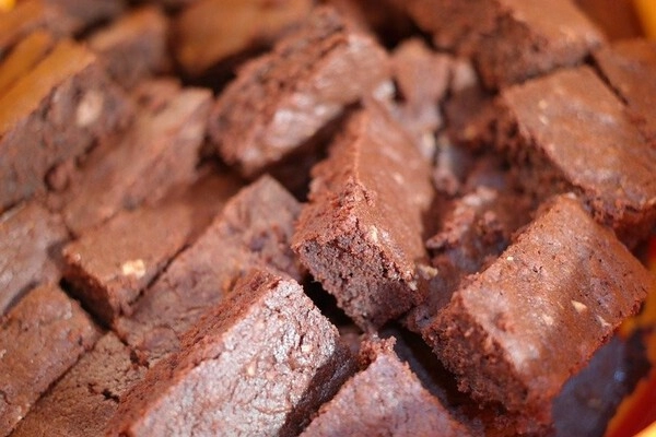 brownie inglés de chocolate