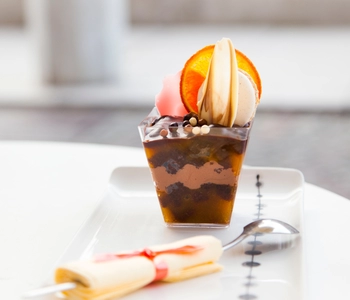 Tarta Sacher en tarro