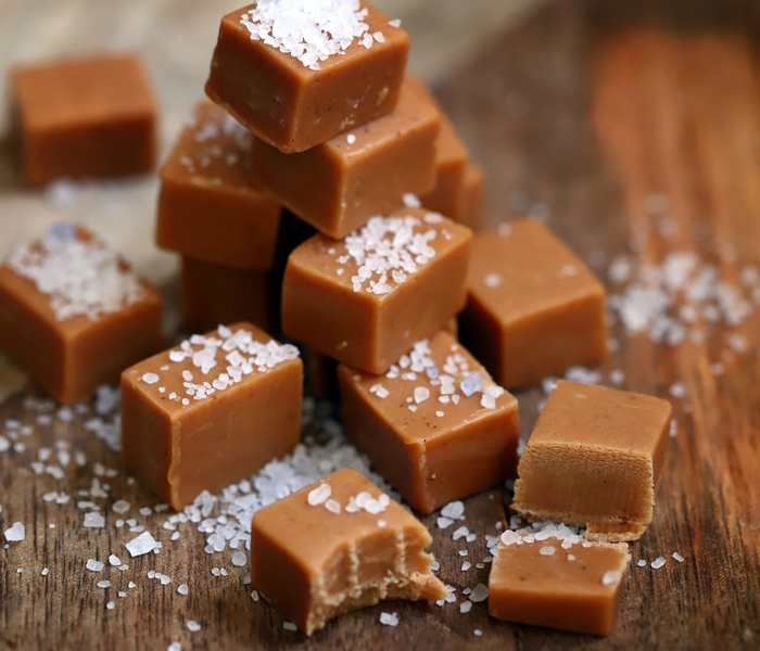 dulces de caramelo caseros