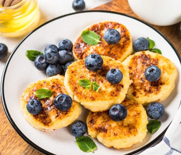 tortitas de requesón bam