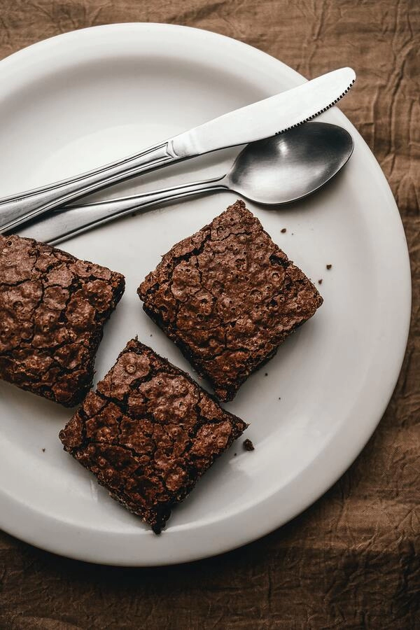 brownies con plátano