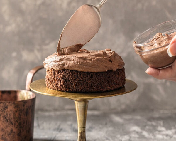 tarta de chocolate con vino tinto