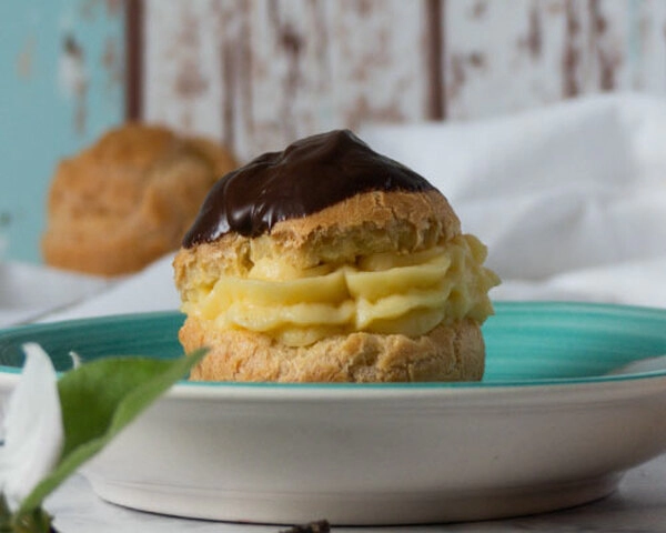 profiteroles preparados de forma sencilla