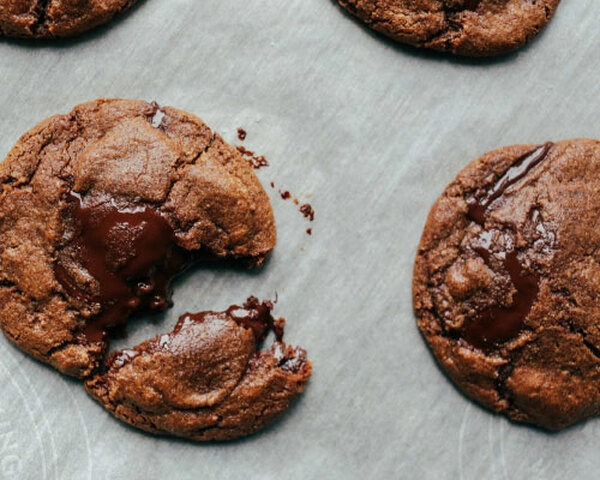 galletas con espresso chocolate y vainilla