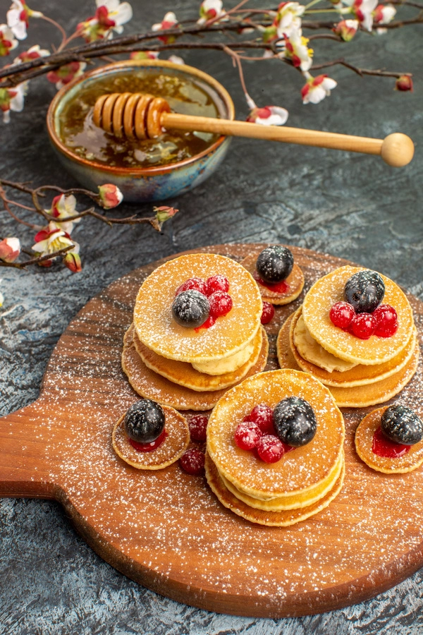 tortitas americanas de avena