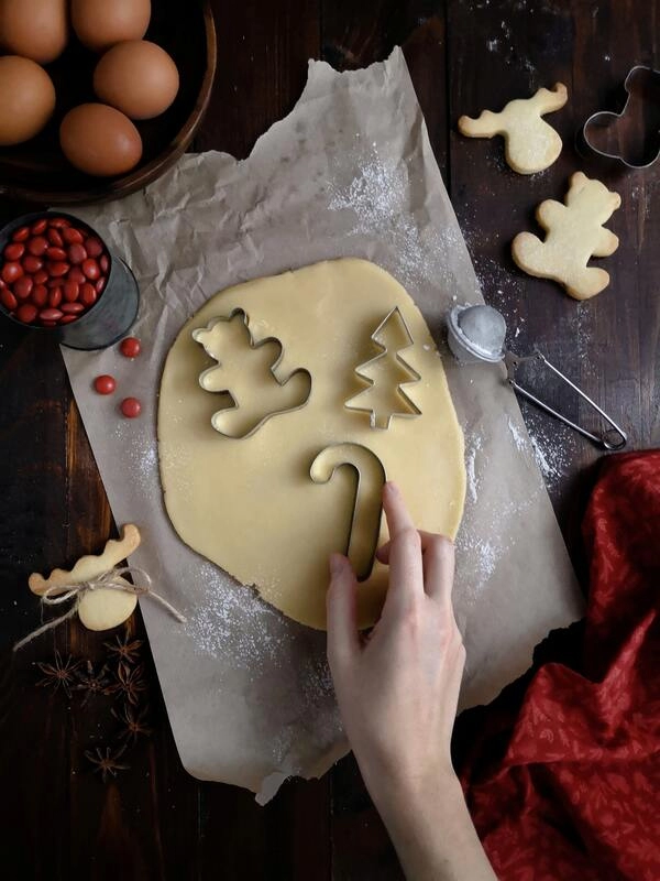 galletas de azúcar con nueces