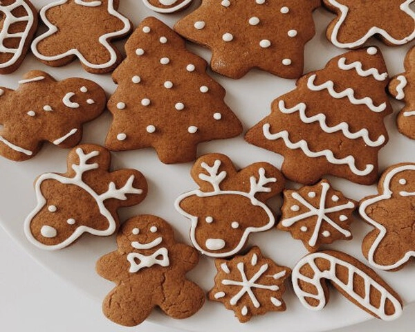 galletas de jengibre esponjosas por dentro y crujientes por fuera