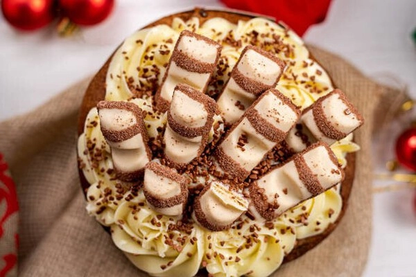 tarta de queso kinder bueno