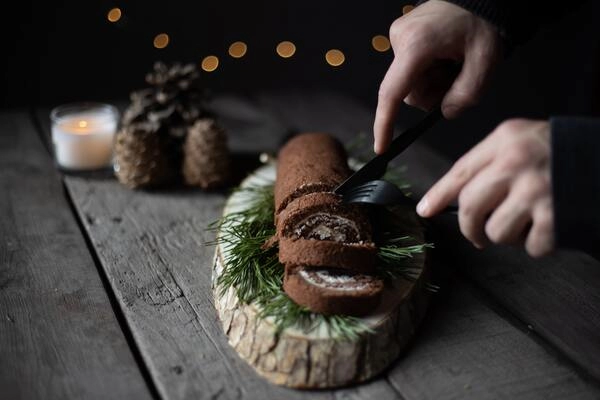 rollo de crema agria