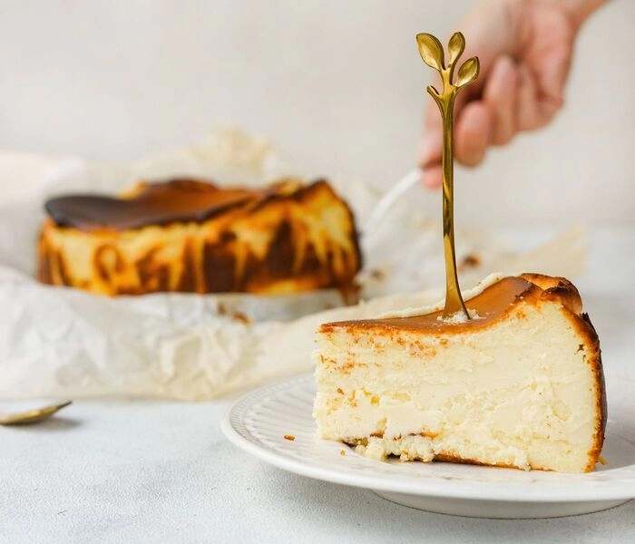 tarta de queso vasca